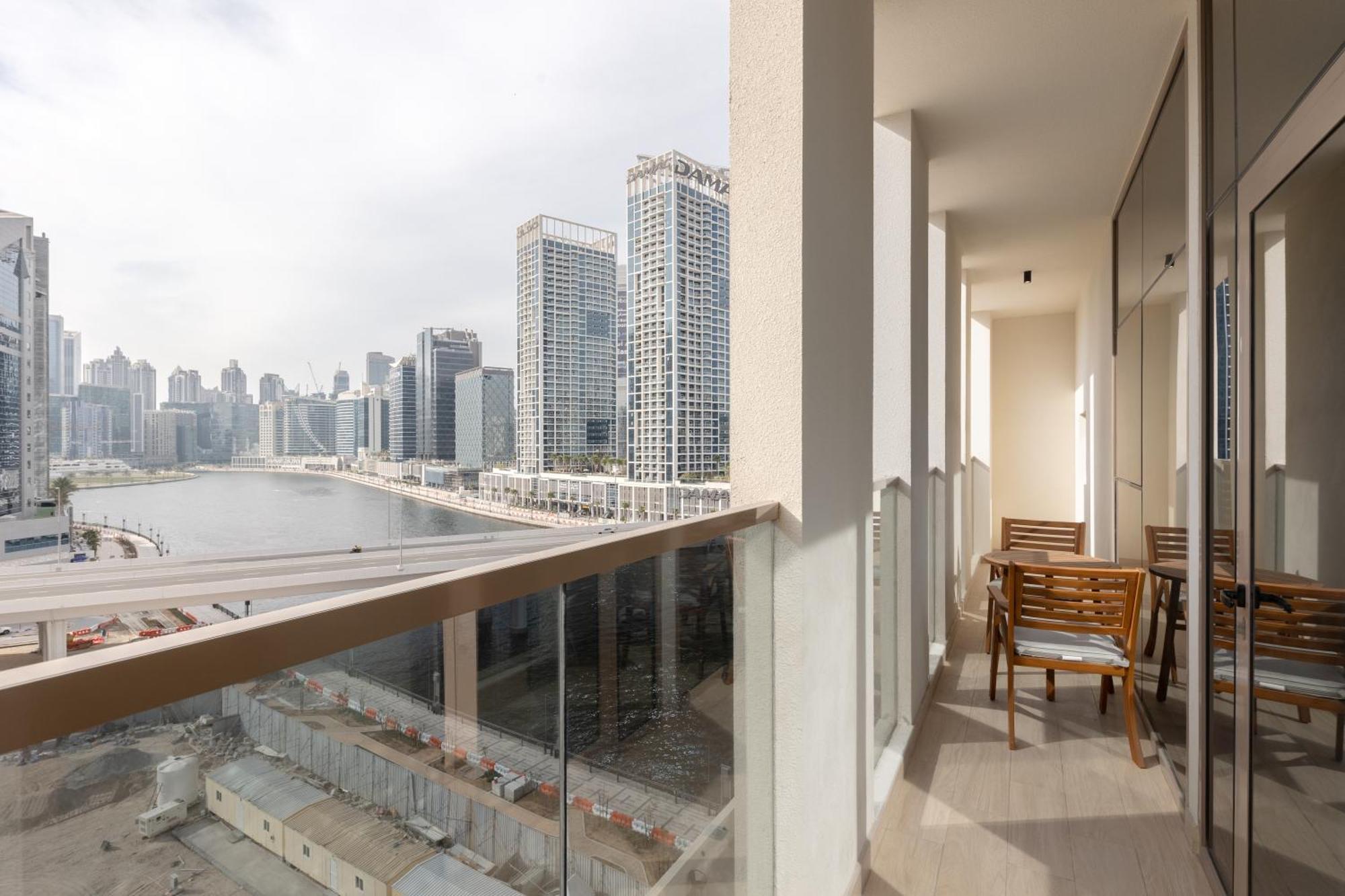Canal View, Partial Burj Khalifa View, Brand New